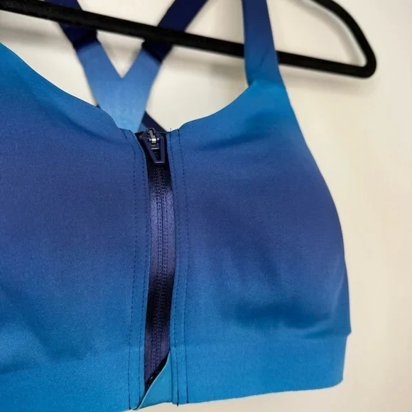 Victoria’s Secret VSX Knockout Front-Close Sports Bra – Teal Ombré (Size M) 36 B - Picture 6 of 13